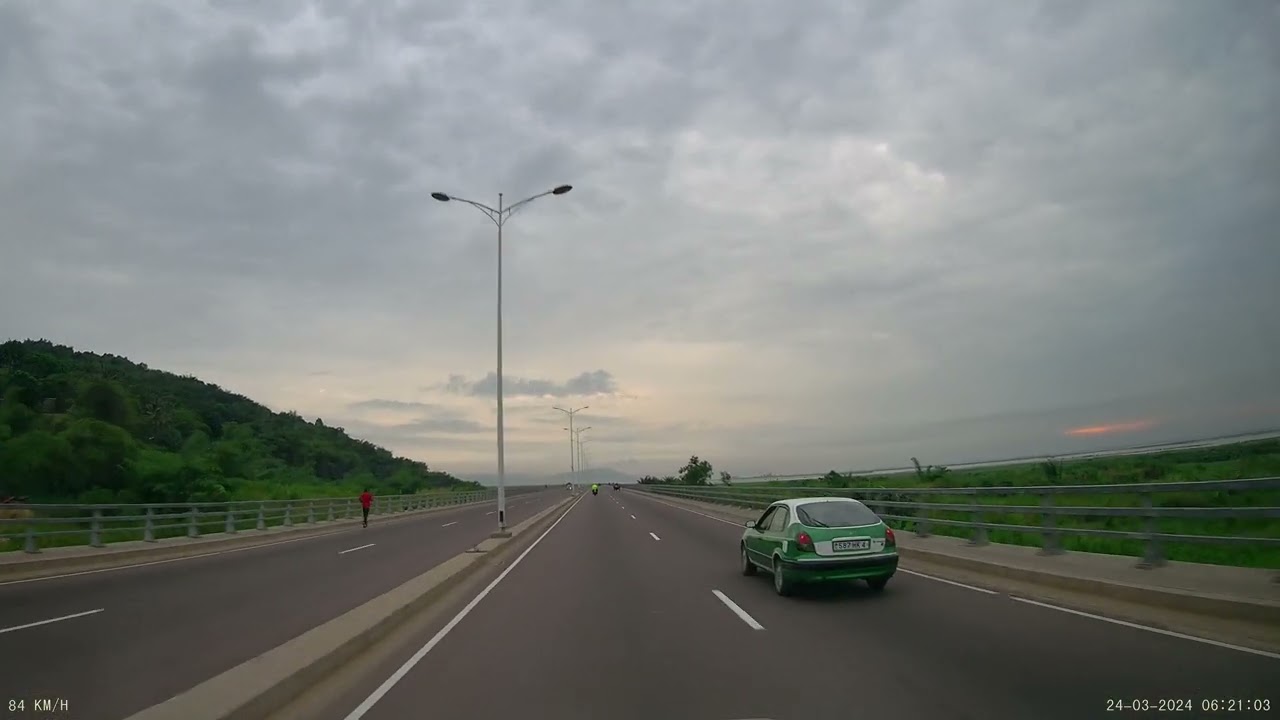 Routes des Gorilles - 01 - Brazzaville au rond-point de la RN1 vers Pointe-Noire