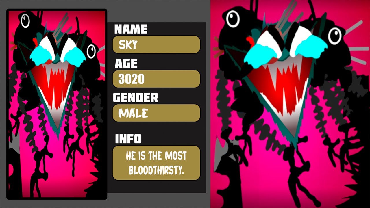 Incredibox Sprunki PHASE 90 (GALLERY) ALL Characters Description NEW MOD