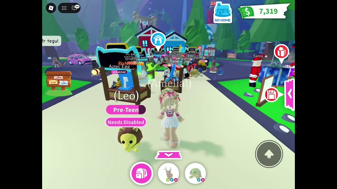 TRADING A LION IN ADOPT ME! #roblox #adoptme #adoptmegiveaway #adoptme #gaming 