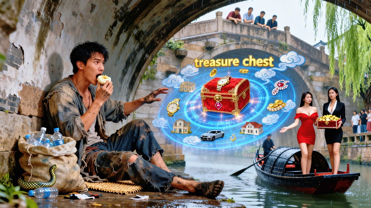 Betrayed by wife,pushed off 100-story building!Awakens Treasure Chest System,fate reversed!#movie