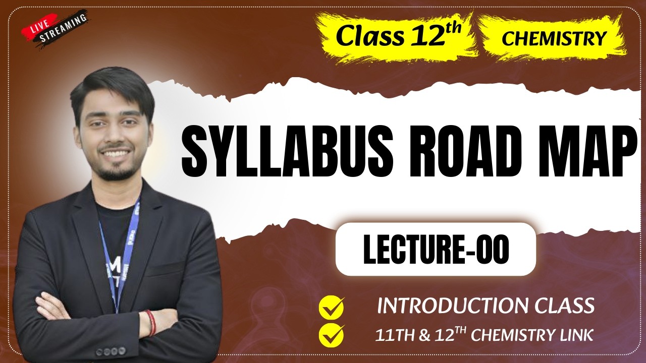 L-00|| Syllabus Roadmap||12th chemistry #newtonsir #aimersinstitution