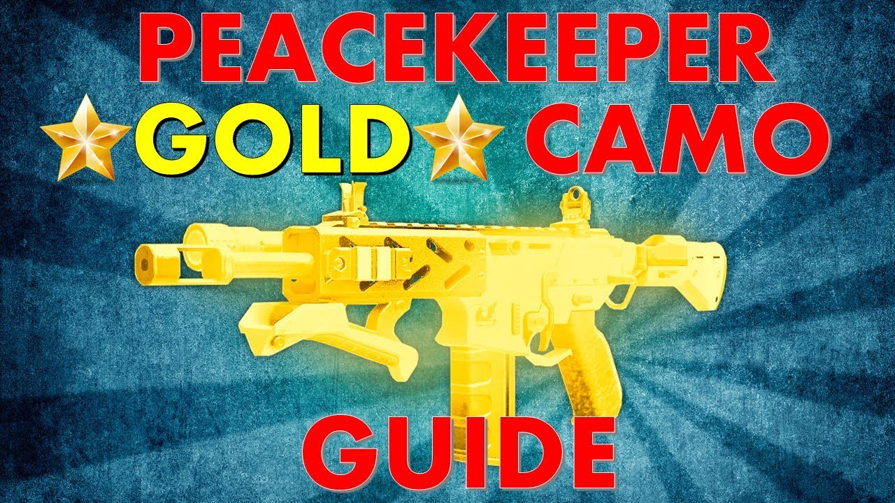 Peacekeeper Gold Camo Guide | Black Ops 2 Revolution DLC Bonus Gun