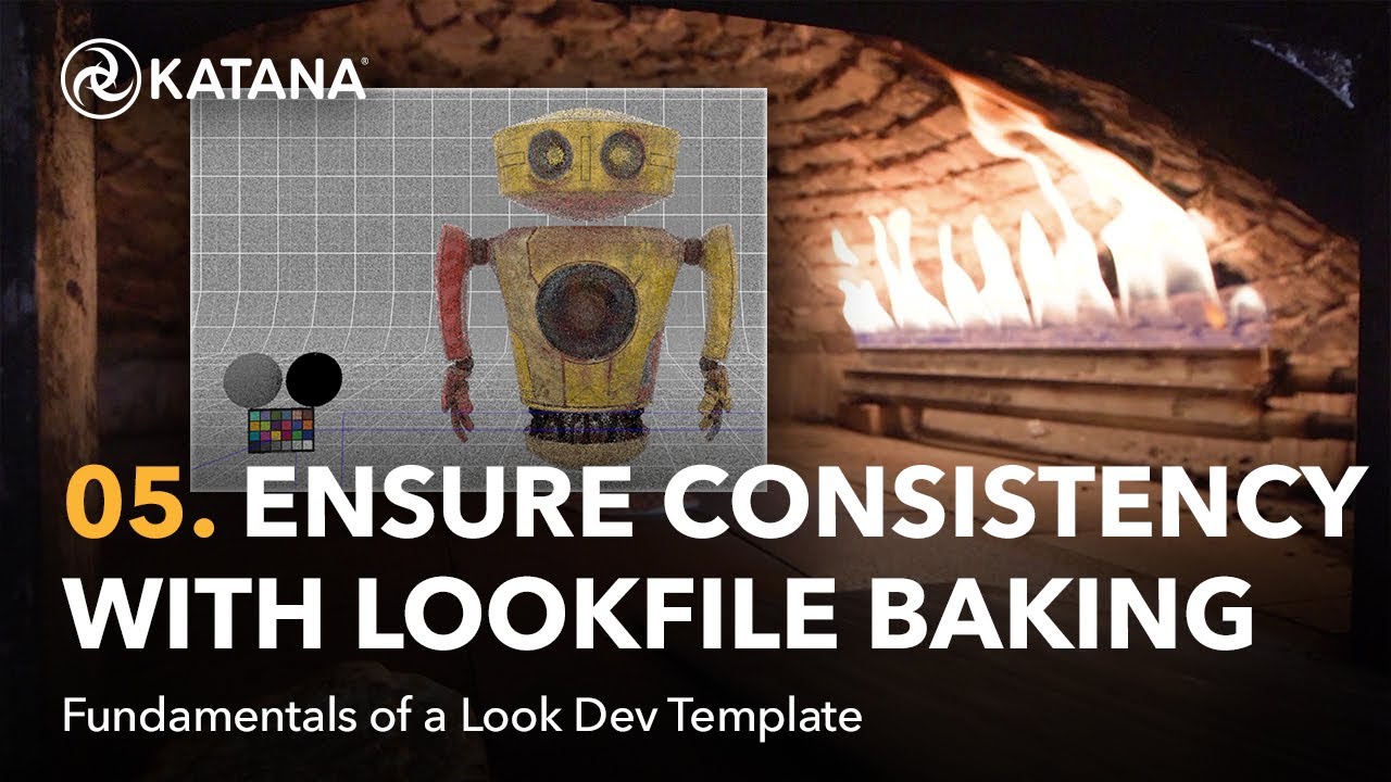 Fundamentals of a Look Dev Template - Ensure Consistency with LookFile Baking