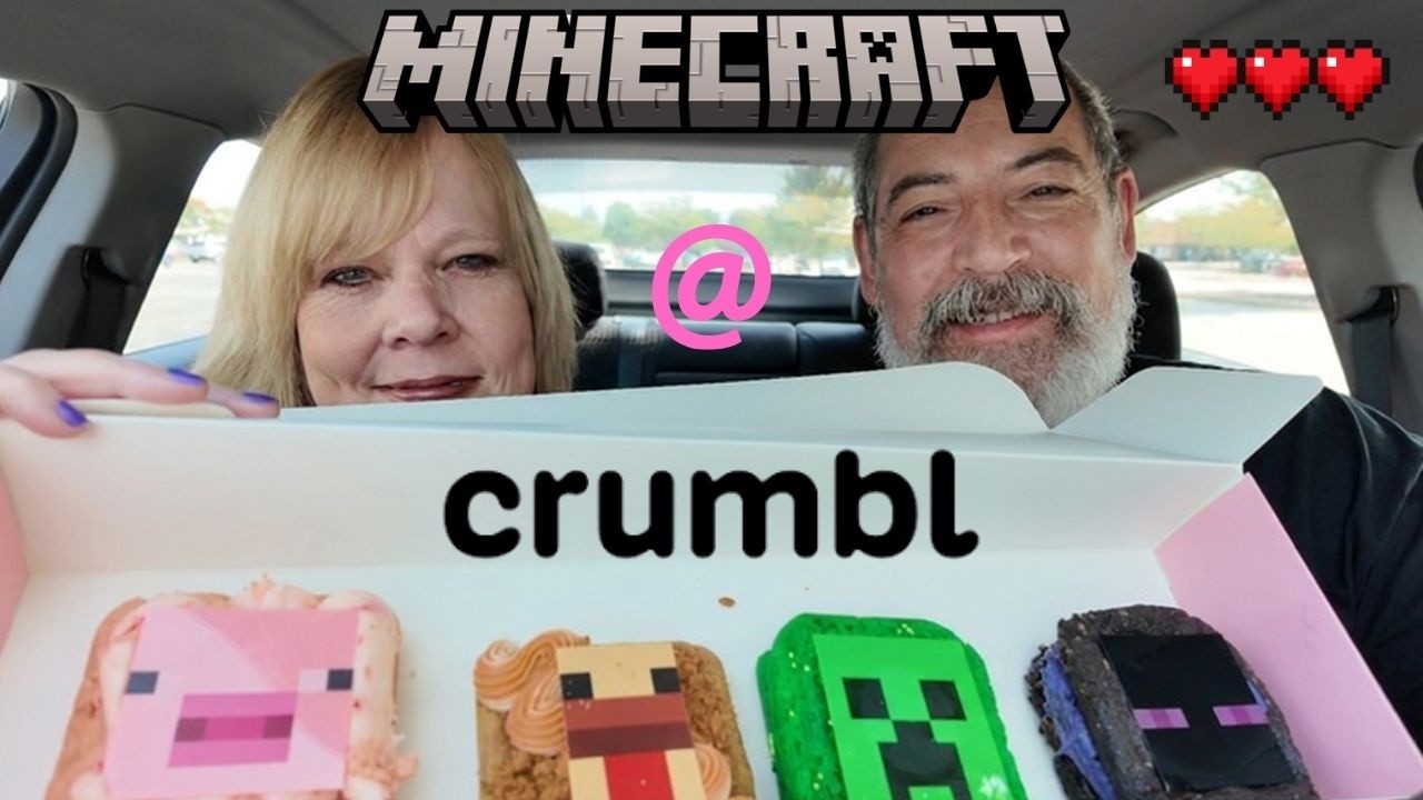 Мы попробовали НОВЫЕ печенья Crumbl в стиле Minecraft!