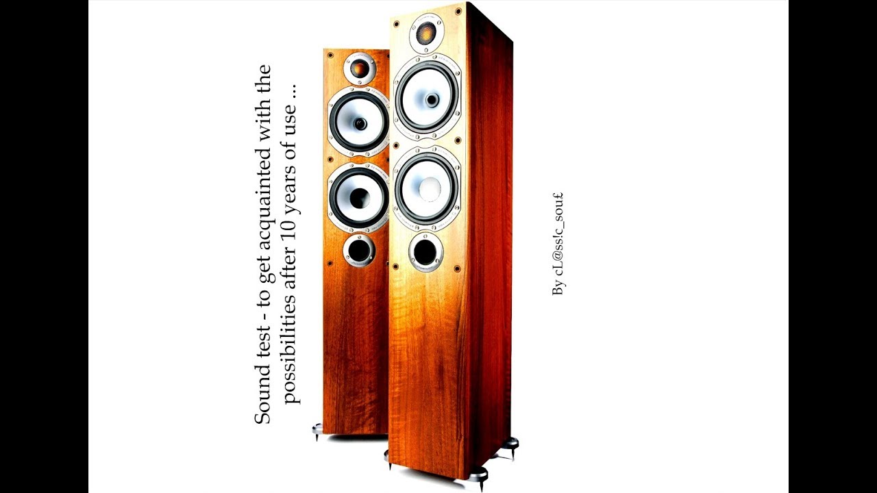 Test me Monitor audio BR5 _ 1 (after 10 years of operation)