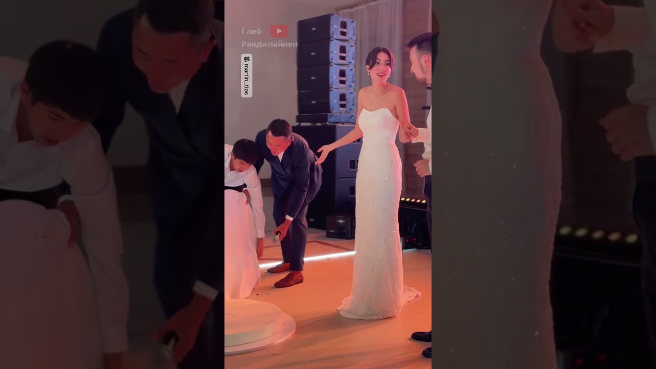 Торт за ПОЛМИЛЛИОНА падает на свадьбе 🫣😳