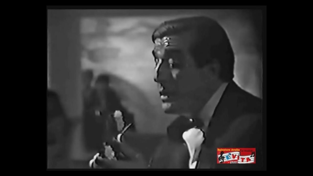 Napule è 'na canzone - Sergio Bruni (Trasmissione televisiva ''La voce di Sergio Bruni'', 1970)