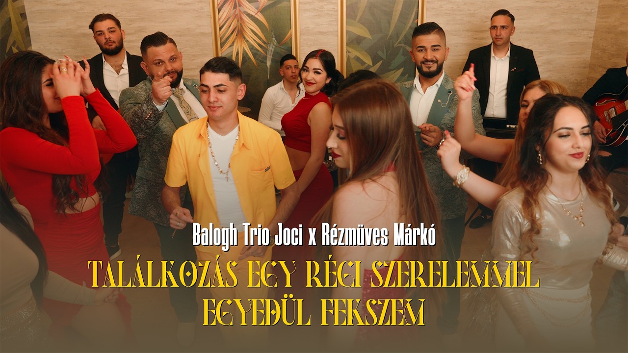 Balogh Trio Joci x  R&eacute;zm&uuml;ves M&aacute;rk&oacute;-Tal&aacute;lkoz&aacute;s egy r&eacute;gi szerelemmel/ Egyed&uuml;l fekszem /MUSIC VIDEO 4K/