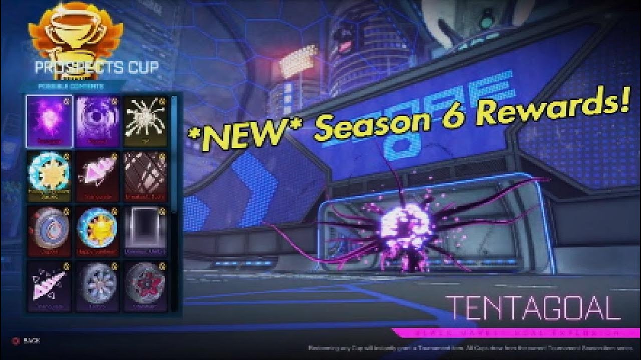 *NEW* Season 6 Tournament Rewards - Rocket League