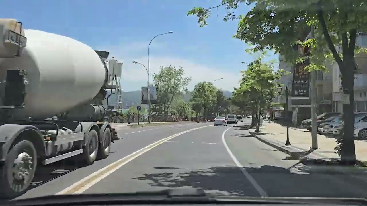 KARADENİZ İNCİSİ ÜNYE SAHİL YOLU GEZİSİ 4K - Unye Street View Roadtrip 4K