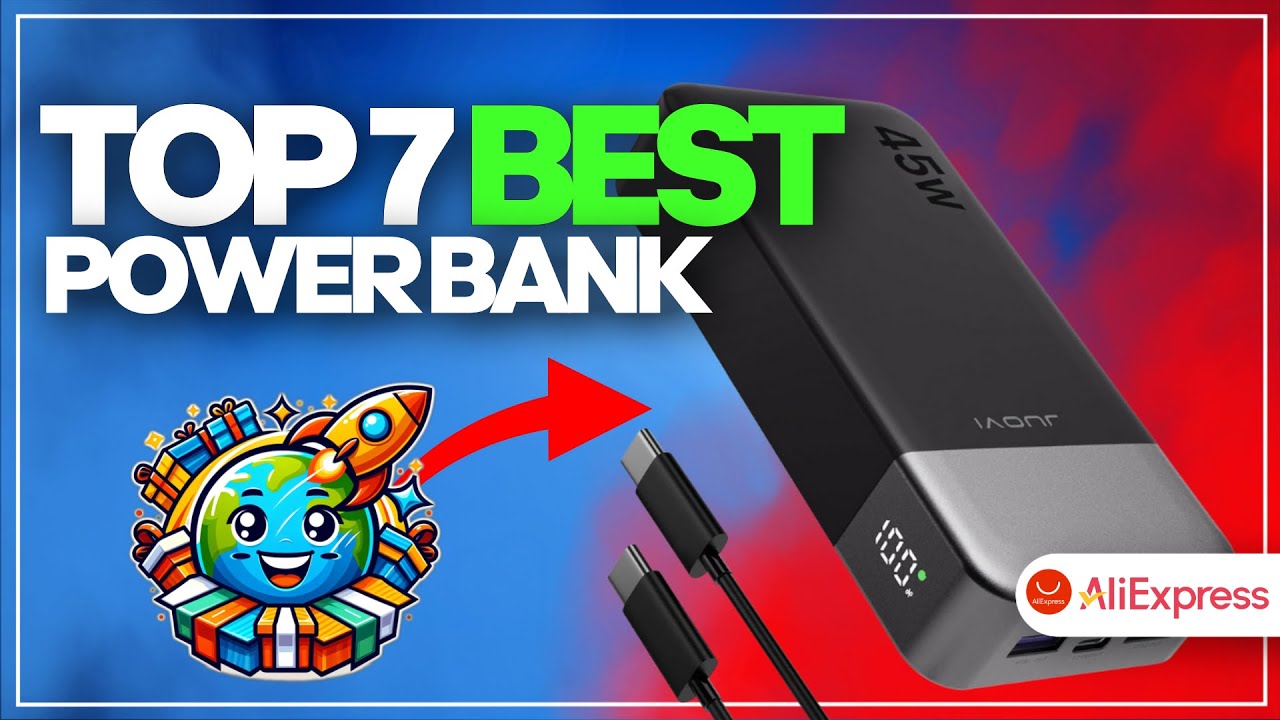🔋🔥 The 7 BEST BUDGET Power Bank on AliExpress [2026]✅[Value for Money] portable charger