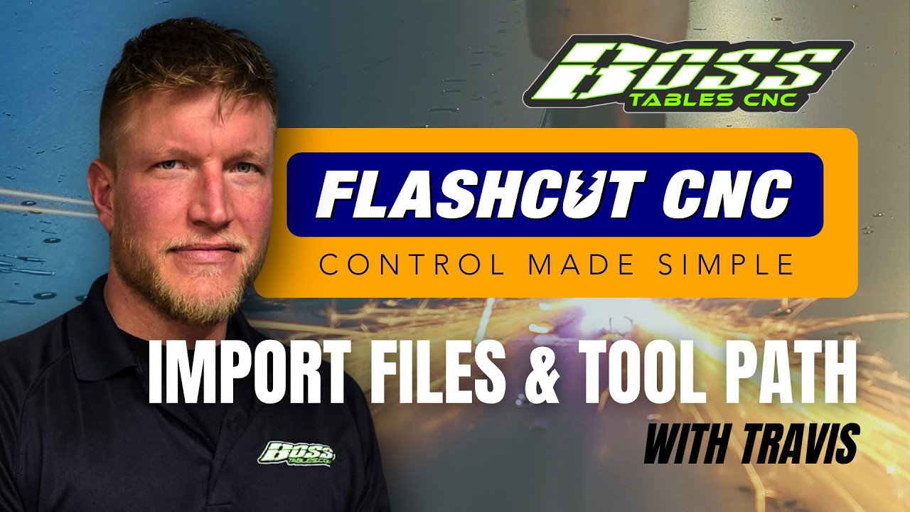 FlashCut: Import Files and Toolpath