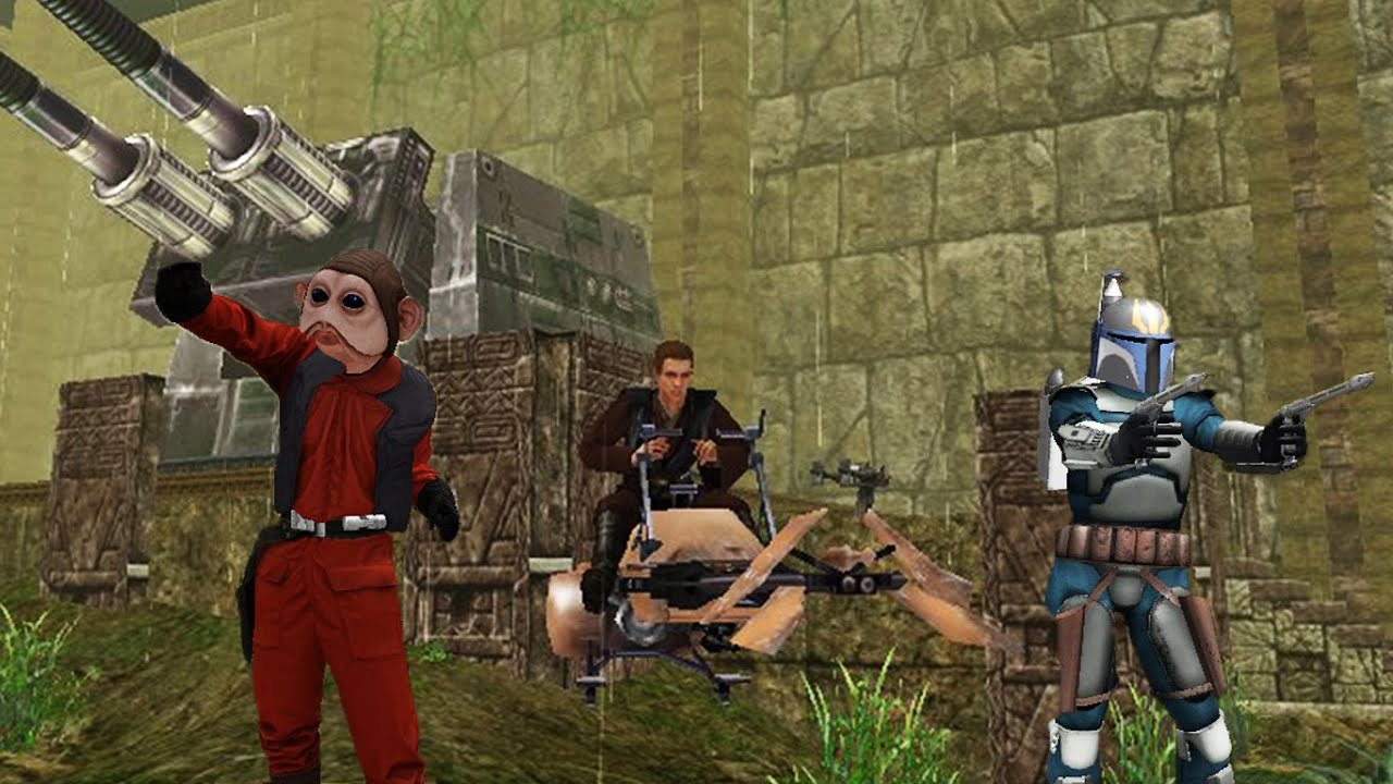 Anti-Trolling Mechanics #21 - Star Wars Movie Battles 2 [Jedi Academy Mod]