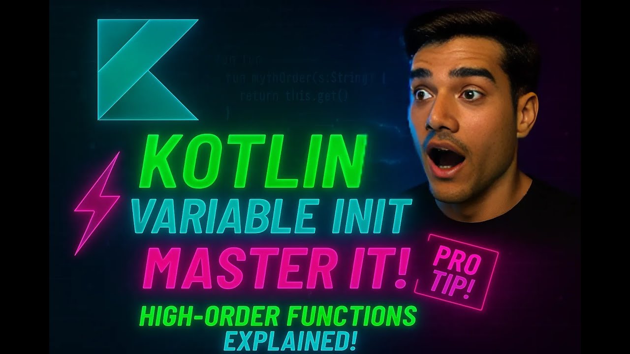 Mastering Kotlin Variable Init – Everything You Need to Know #coding #android  #kotlin