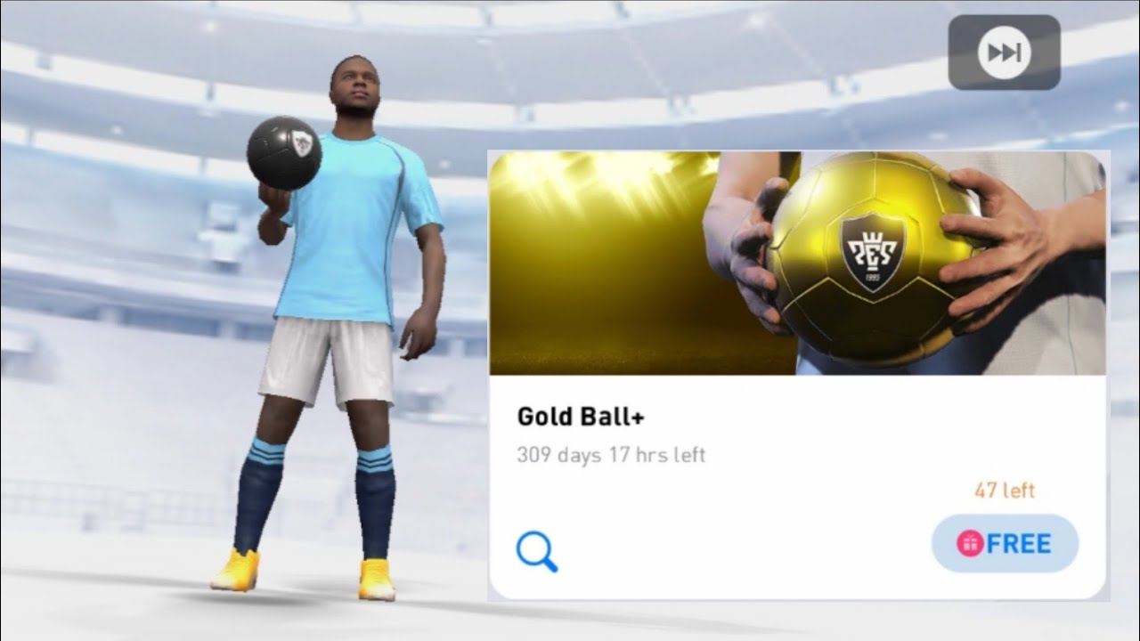 Pes 2021 Mobile || 100% Working Black Ball Trick In Gold Ball ||