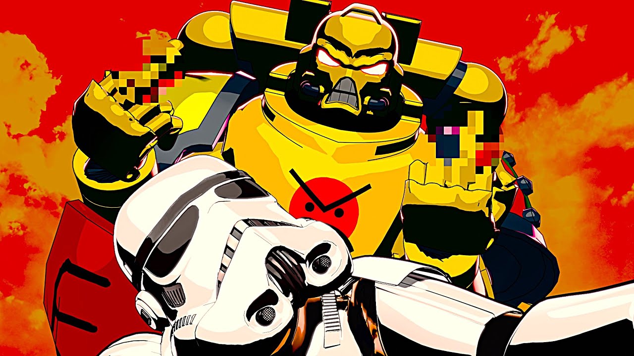 Galactic Empire meets the ANGRY MARINES | Animation | Galactic Heresy