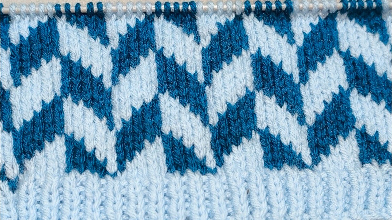 🔥Double colour sweater design बहुत ही सुंदर और आसान बुनाई डिजाइन #shamim026 #cardigan #bunai