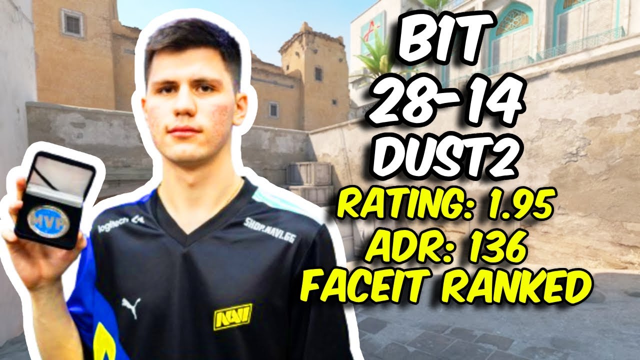 b1t SOLOQ 28 Kills (Dust2) FACEIT Ranked July 24, 2024 | CS2 POV