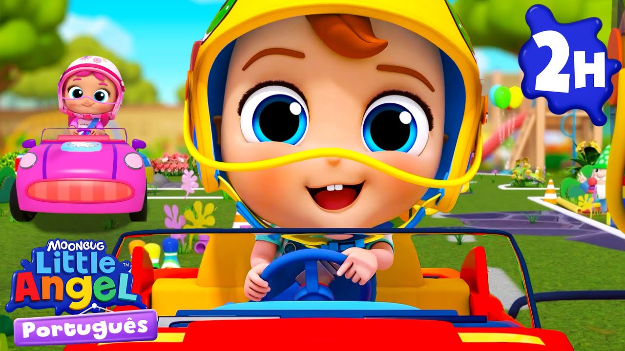 Joãozinho Quer Brincar e Rodar! | 2 HORAS DE LITTLE ANGEL | Músicas Infantis em Português