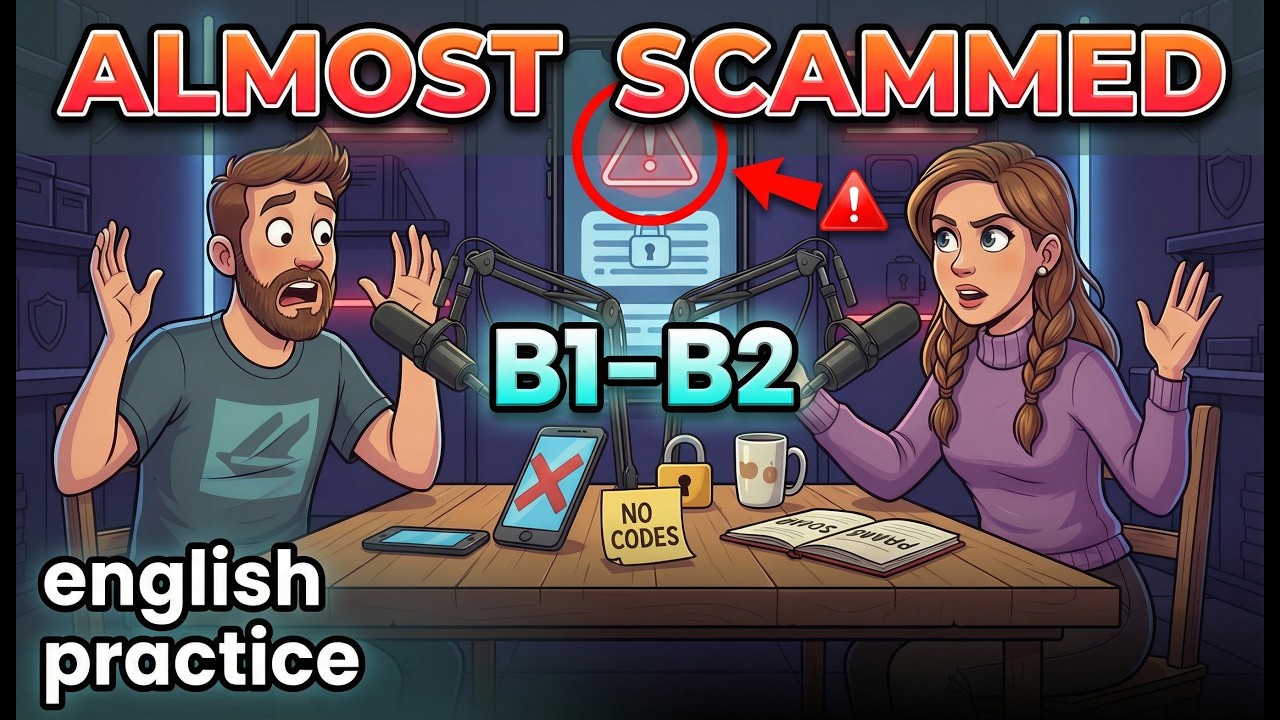 I Almost Got Scammed 😳📱 | B1–B2 English Listening Story
