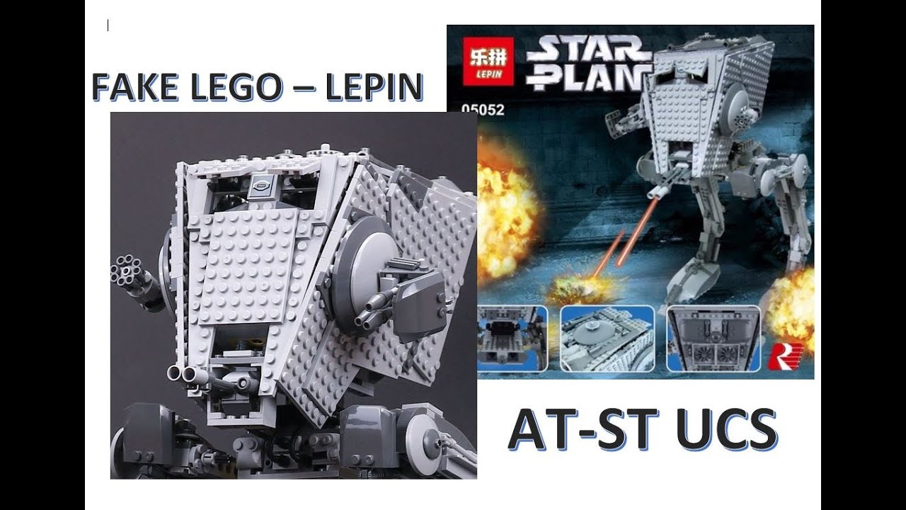 Lepin AT ST 05052 klon L.e.g.o. UCS 10174 , klocki z chin , unboxing block lepin