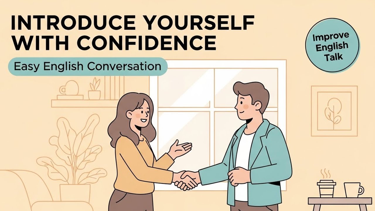 How to Introduce Yourself with Confidence! | A1–A2 Beginner English | English Podcast