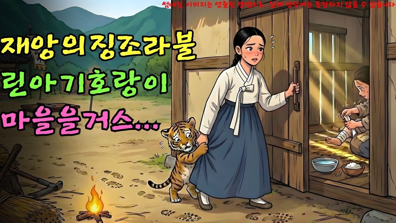 👌잠자기전 듣는 옛날이야기 1시|재앙의 징조라 불린 아기 호랑이, 마을을 거스른 소녀의 선택… 그리고 수년 뒤 기적 같은 반전ㅣ옛날이야기 ㅣ민담 ㅣ오디오북ㅣ전설ㅣ설화 ㅣ야담
