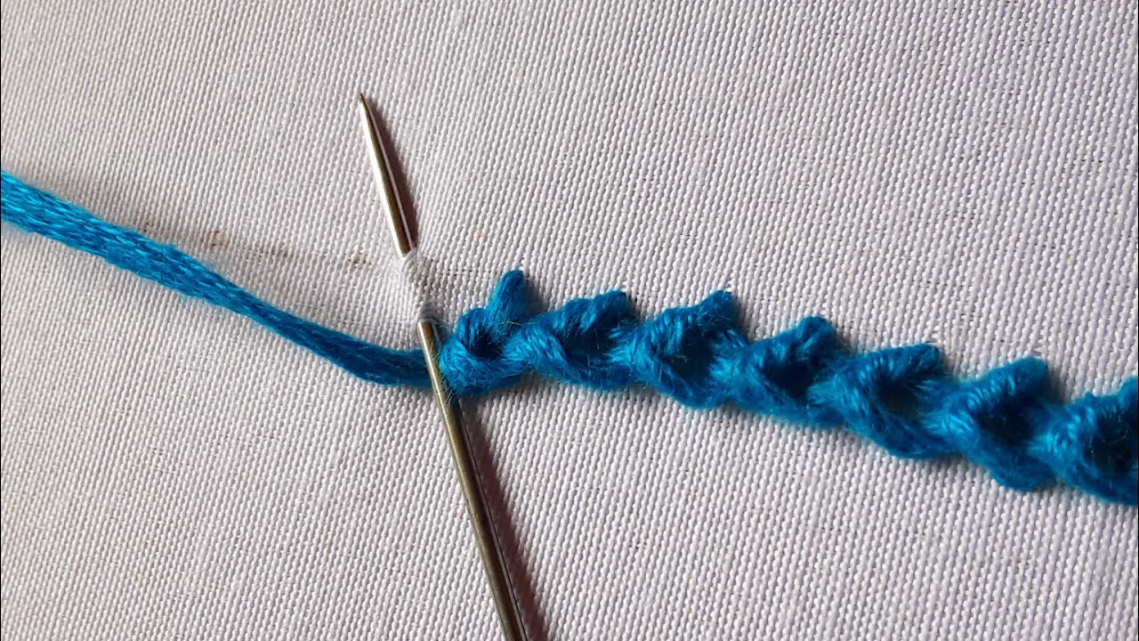 [Class - 114] Double Knotted Chain Stitch