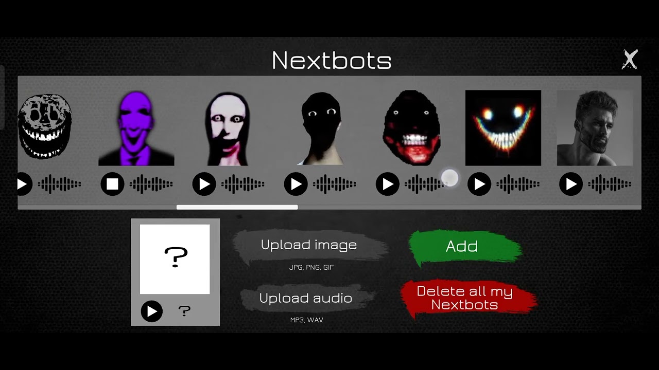 Nextbots sound
