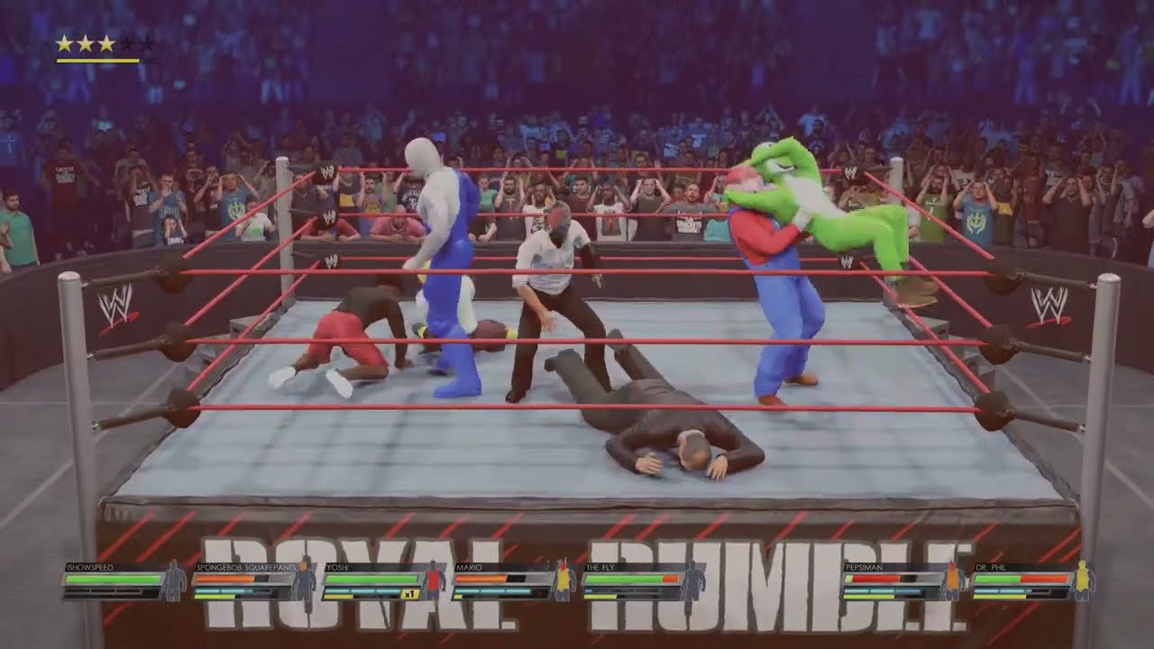WWE 2K22 Random created superstar royal rumble part 14