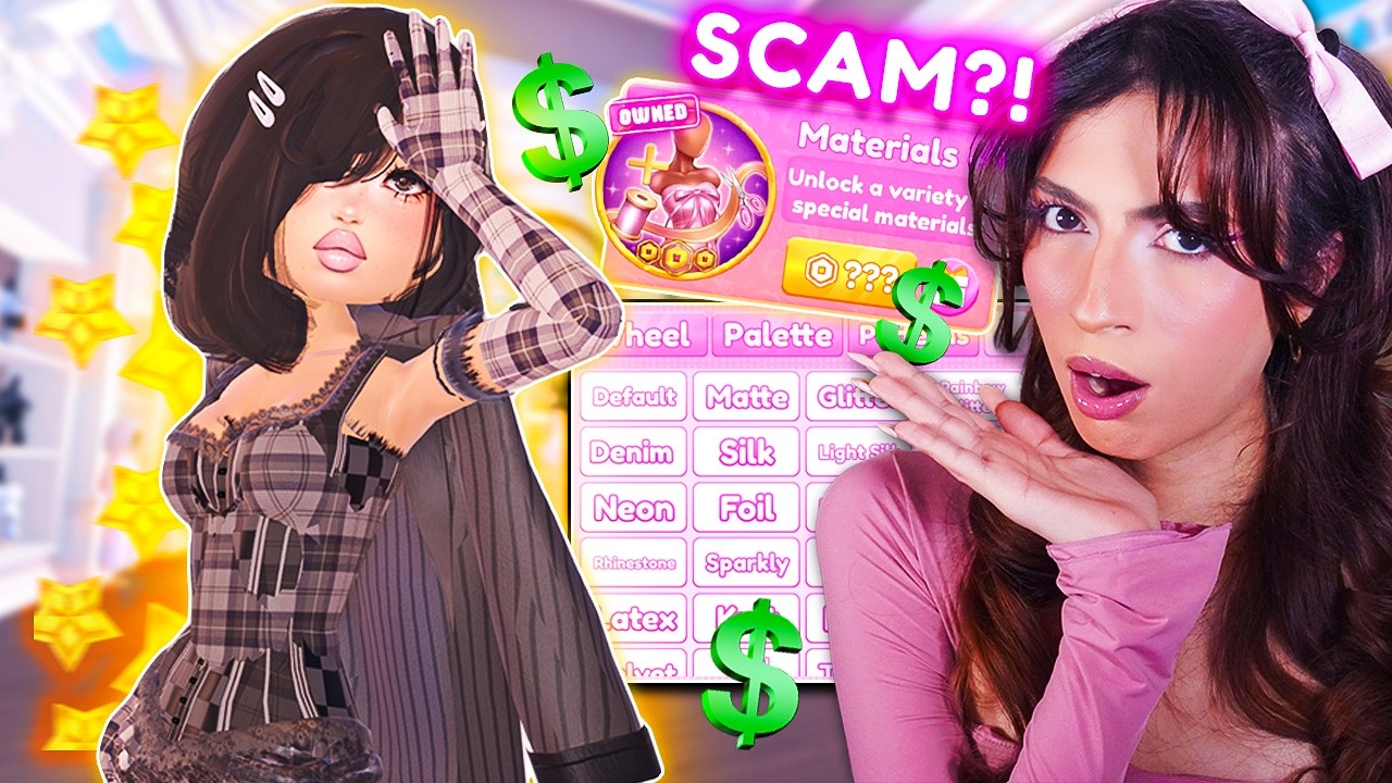 Is the NEW MATERIALS GAMEPASS A *SCAM* in Dress to Impress?