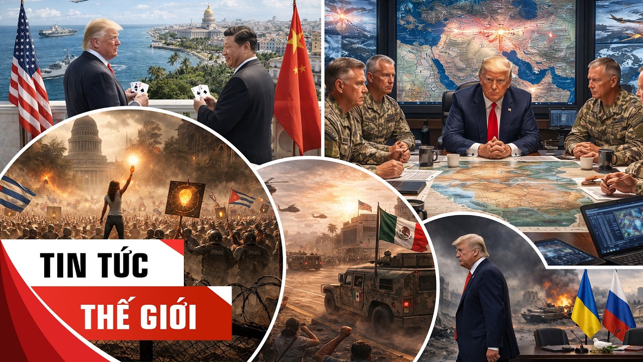 TIN NÓNG QUỐC TẾ 16/2: THẾ GIỚI CÓ ĐANG Ở RANH GIỚI KHÓ LƯỜNG? CUBA - UKRAINE - IRAN - MỸ - TRUNG