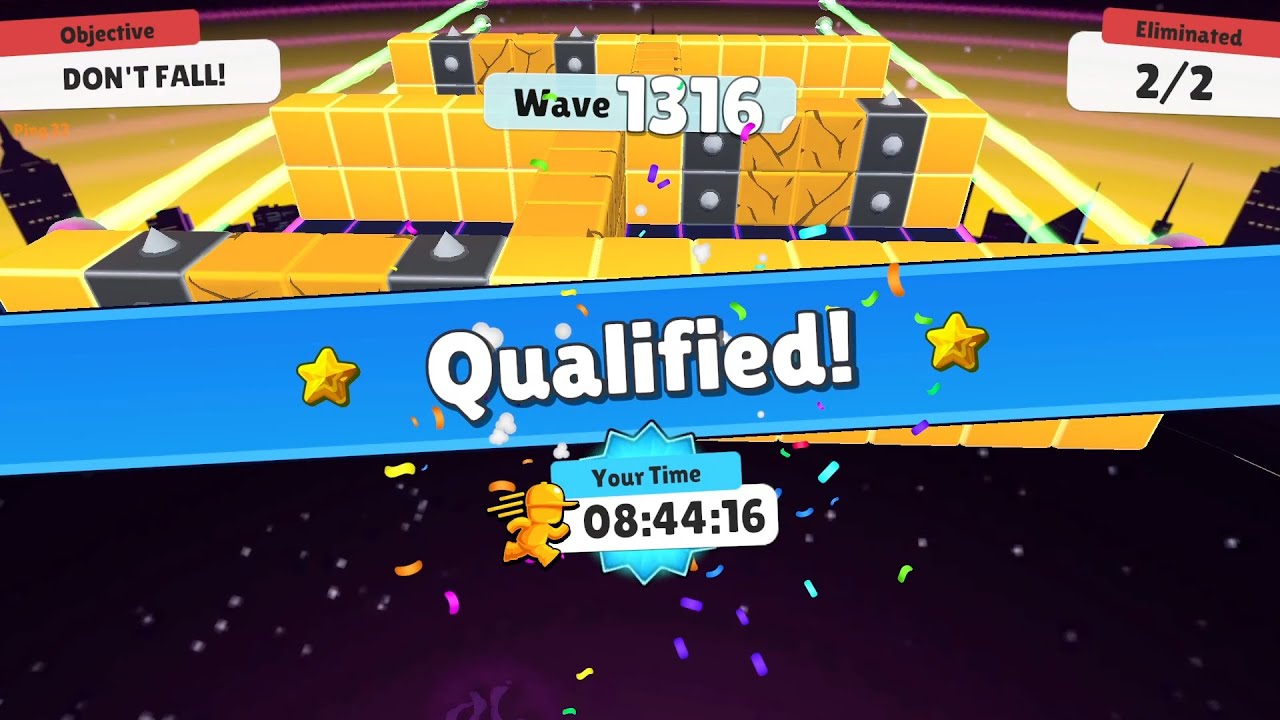 WAVE 1300+ DONE WITH @CreamgamingSG (24.01.2026) #stumbleguys #bde #blockdashendless