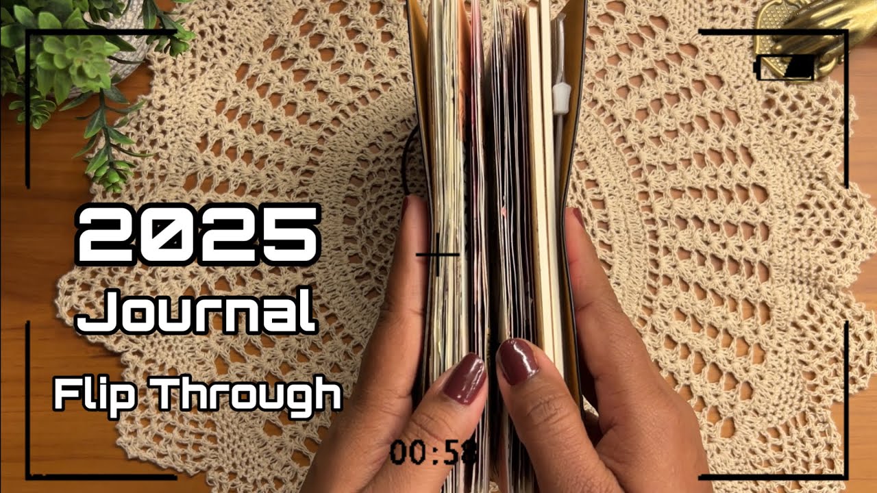 ✨[ASMR] 2025 Journal Flip Through ✨