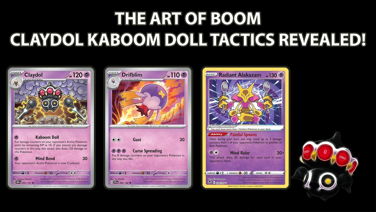 The Art of BOOM: Claydol Kaboom Doll Tactics Revealed - Pokemon TCG Live!