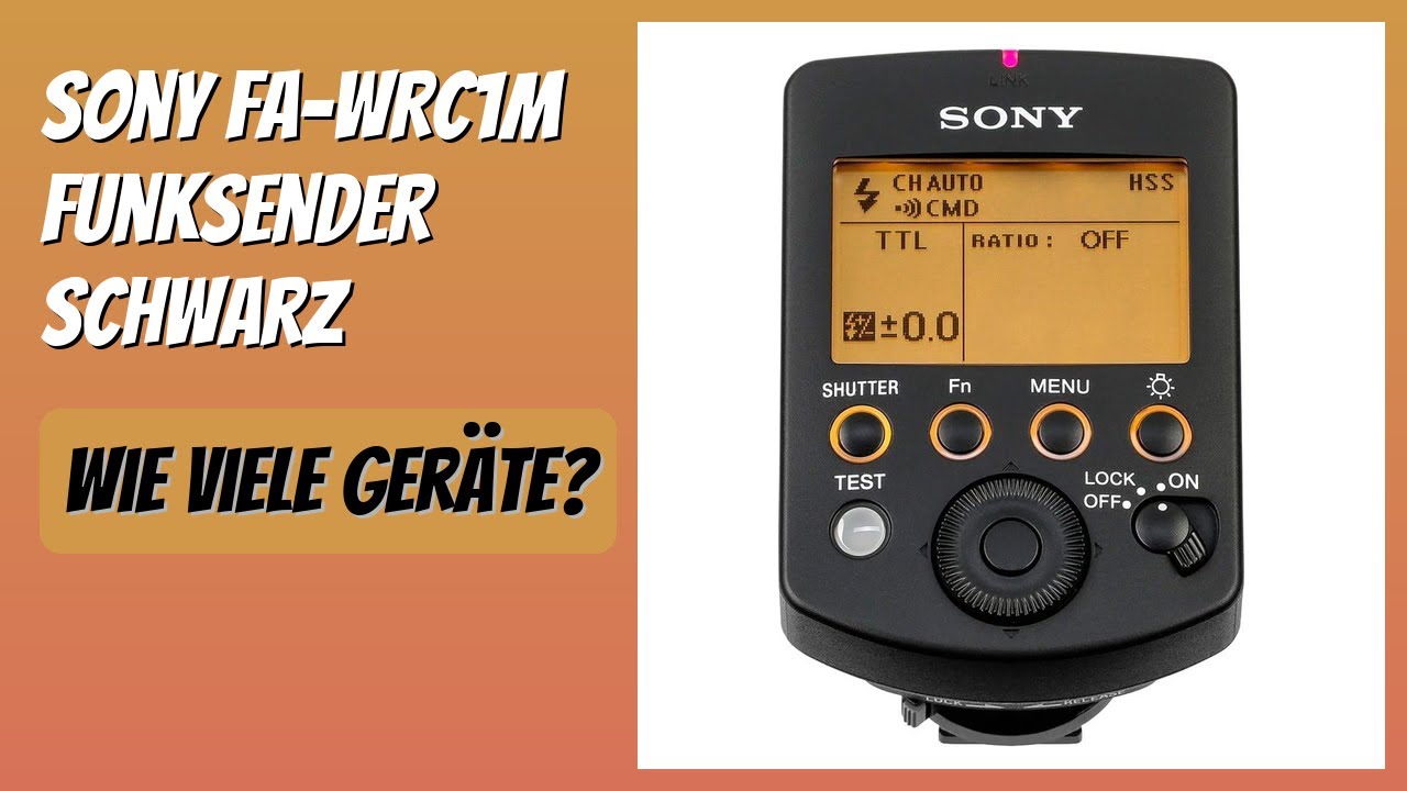 BEWERTUNG (2026): Sony FA-WRC1M Funksender schwarz. Infos