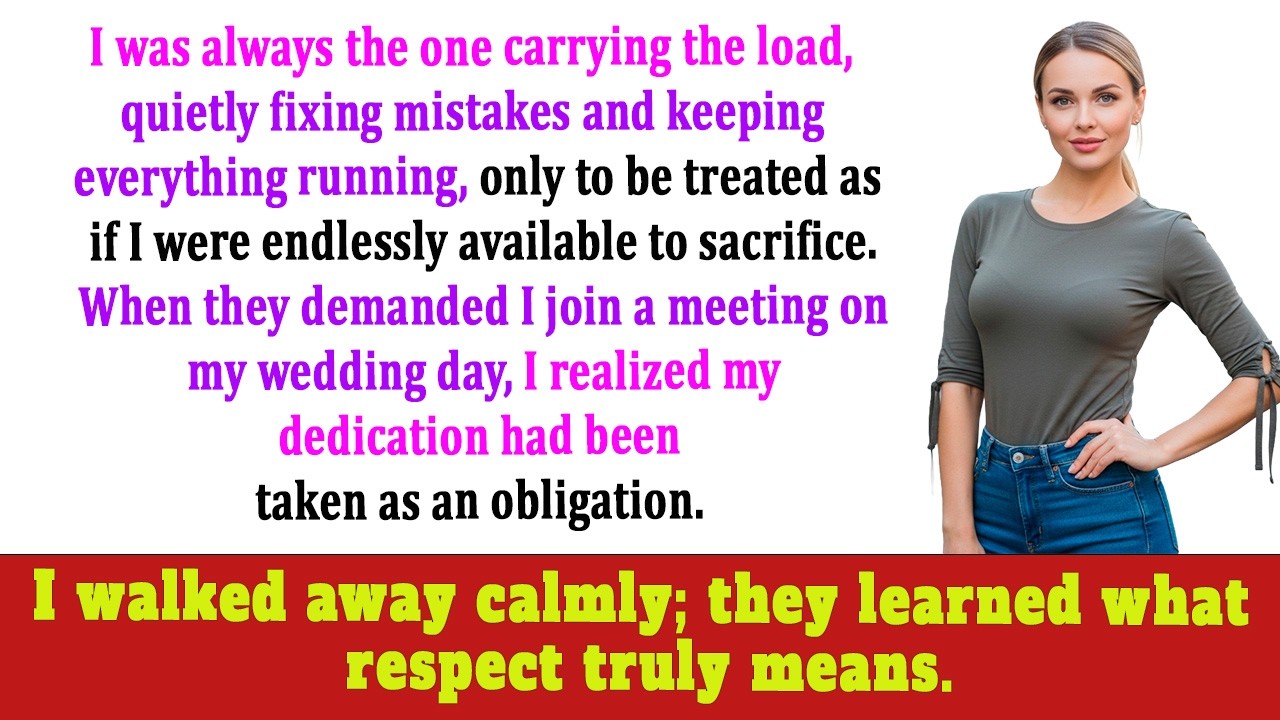 My manager forced me to work on my wedding day, so I quit via a global CC email