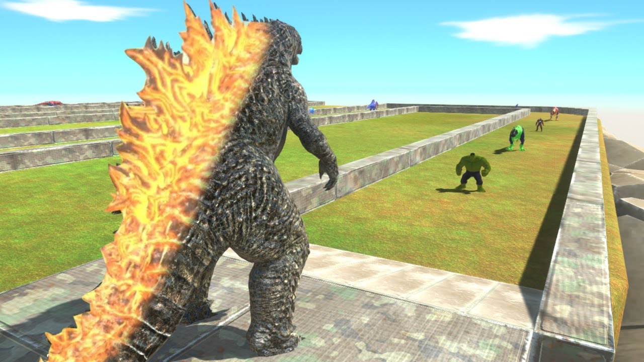 New Godzilla - Animal Revolt Battle Simulator
