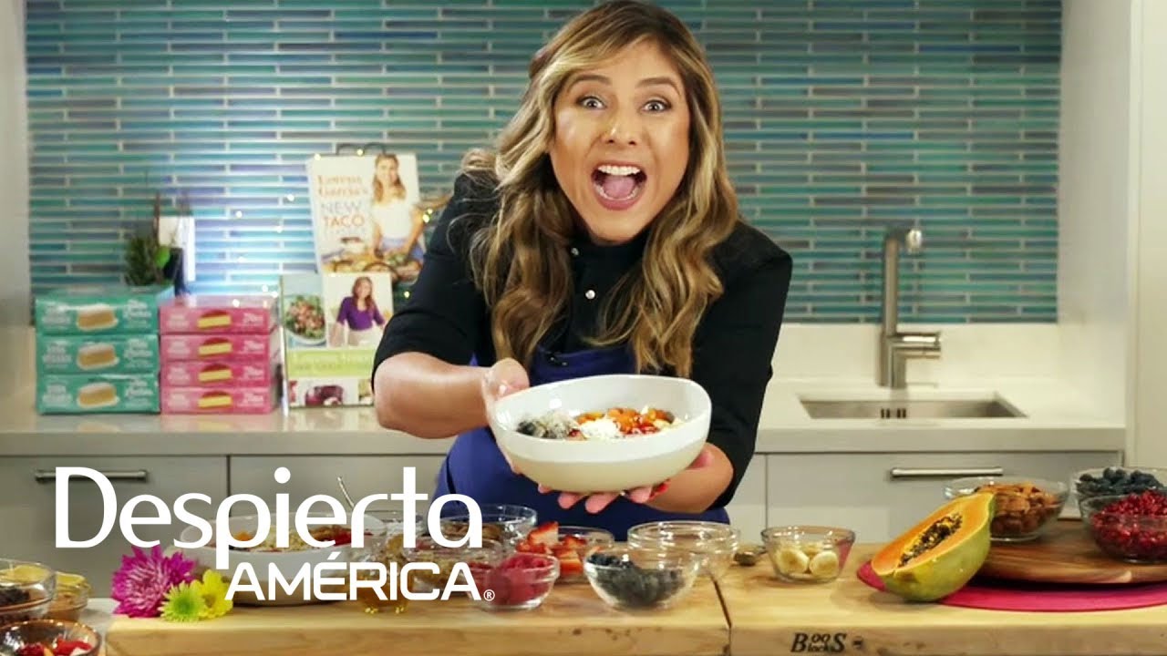 Receta de un rejuvenecedor batido de frutas de la chef Lorena García