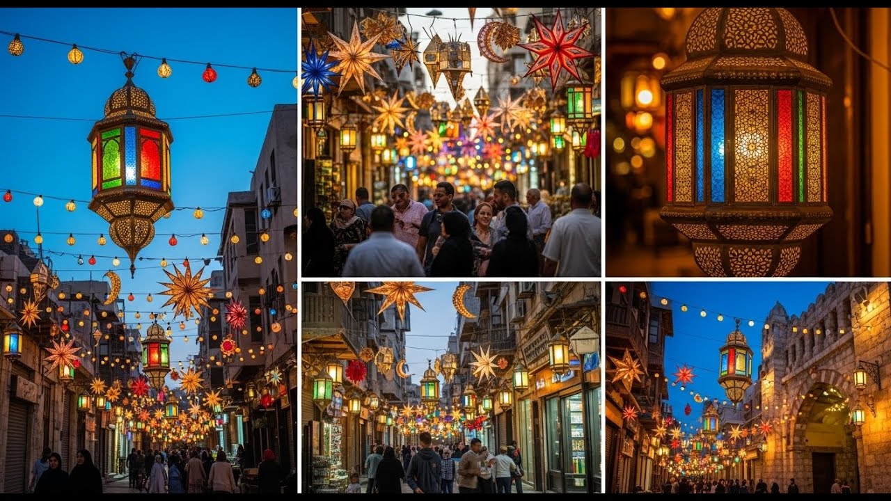 رمضان 2026🌙شاهد الاجواء الرمضانية في مصر واحدث فوانيس رمضان 2026 و اجمل اغانى رمضان القديمة والجديدة