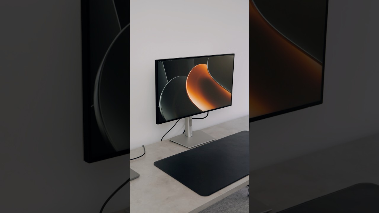 Le meilleur &eacute;cran pour jouer ET travailler en 2025 - Dell U2724DE #desksetup #homeoffice #tech