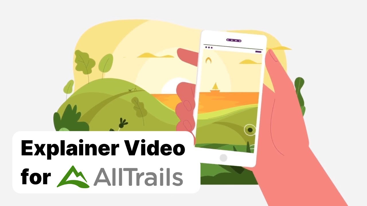 Лучший пример пояснительного видео | AllTrails | Vidico