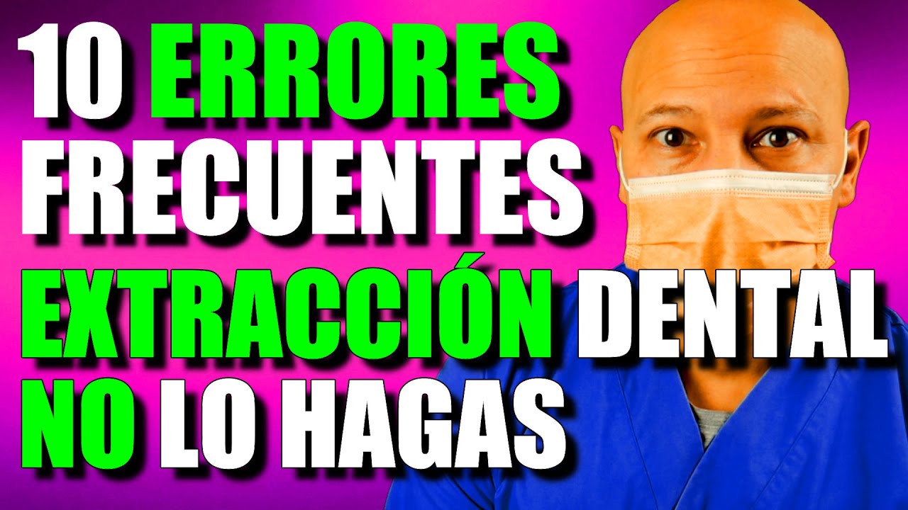 EXTRACCIÓN DENTAL NO lo HAGAS 😬😱