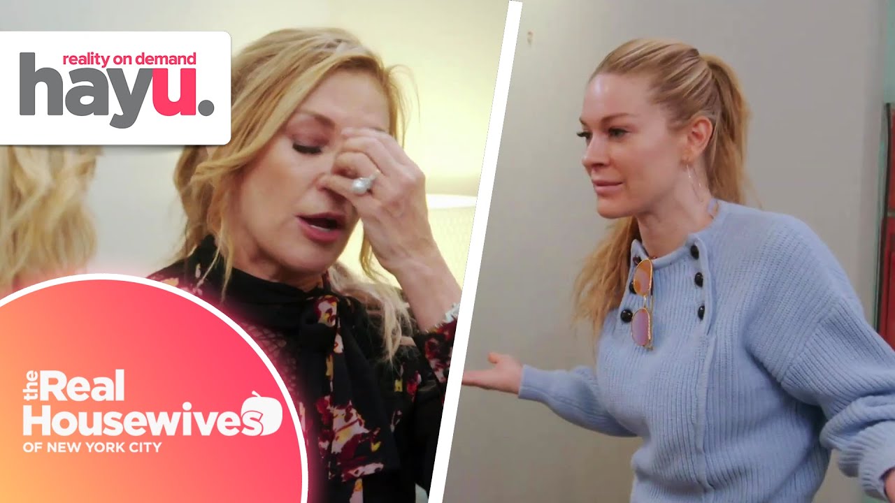 Leah Confronts And Goes OFF On Ramona | Season 12 | Real Housewives Of New York