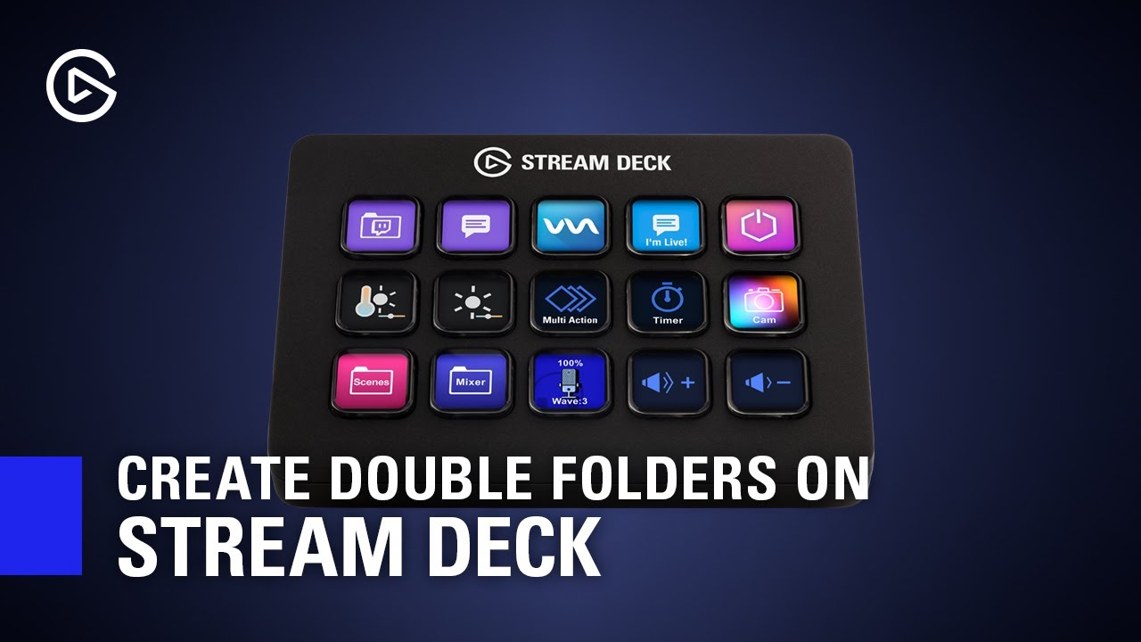 How to Create Double Folders on Elgato Stream Deck