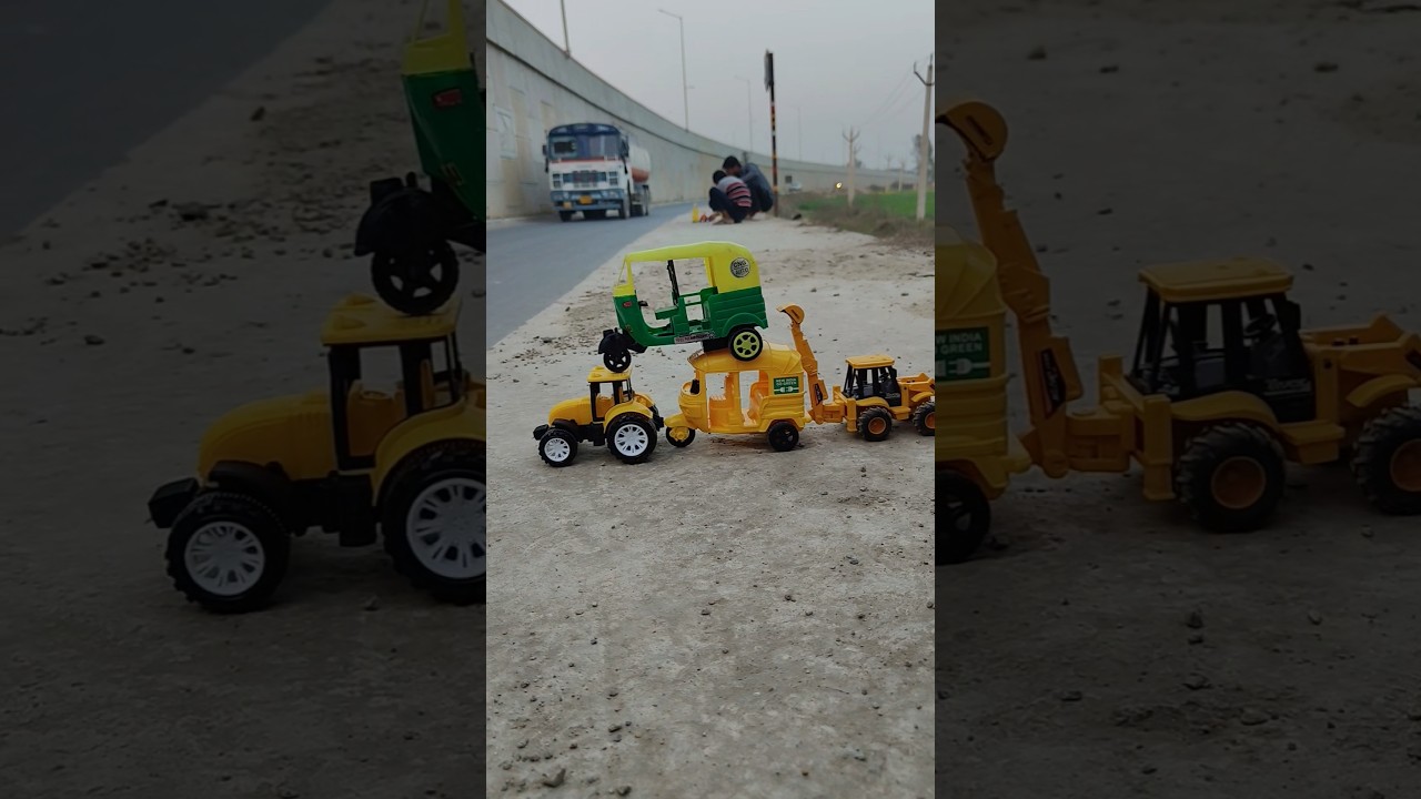 Remote Control Jcb And Dumper Truck Unboxing And Testing Short Video ||