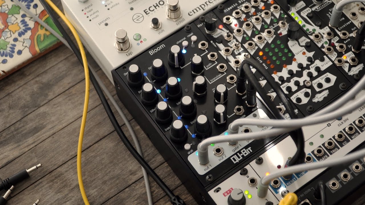 Фрактальный секвенсор Eurorack? // Обзор QuBit Bloom