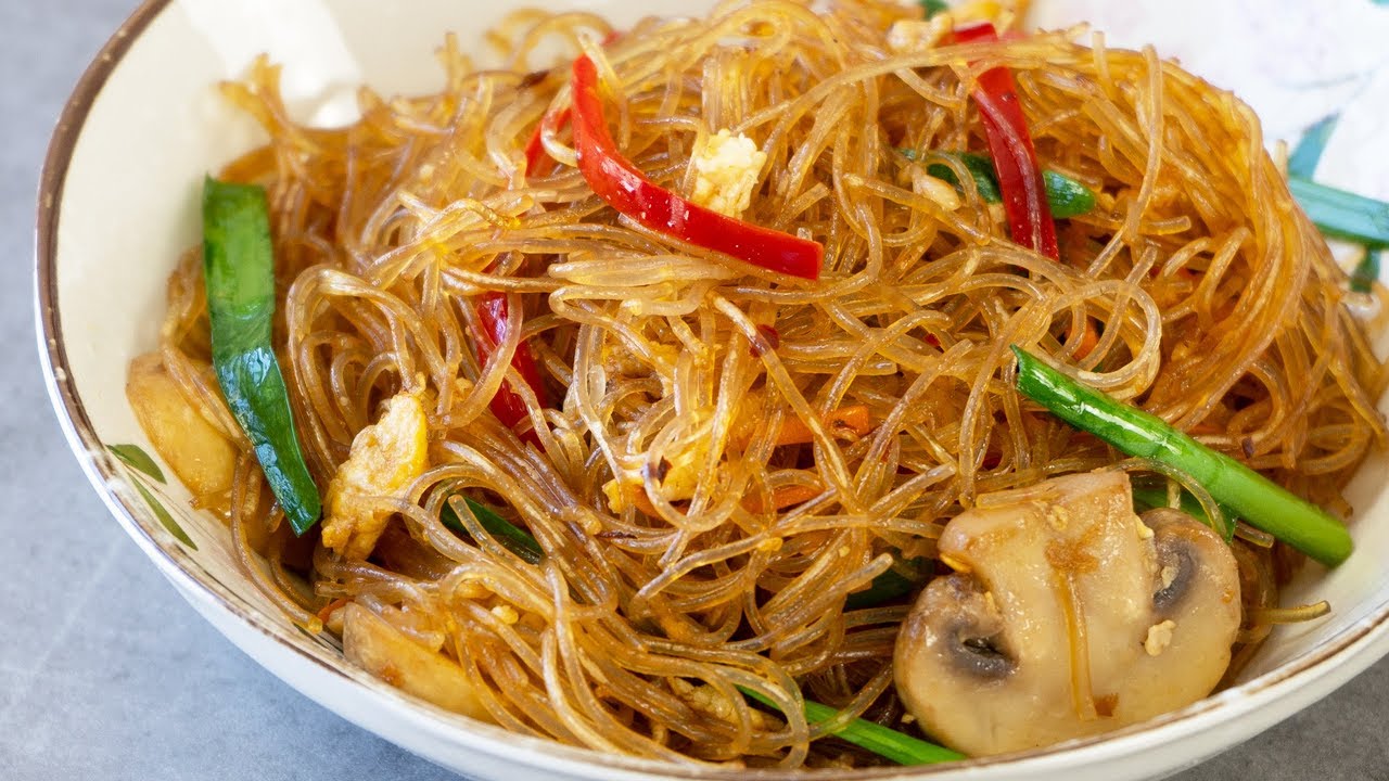 Stir Fry Glass Noodles Recipe