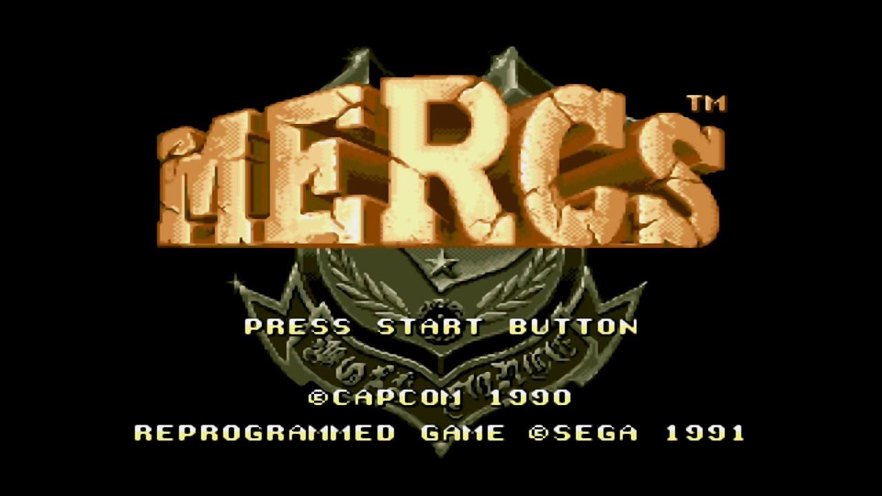 Mercs (1990) - Arcade Mode Longplay (Sega Genesis) (Non-Commentary) (4K)