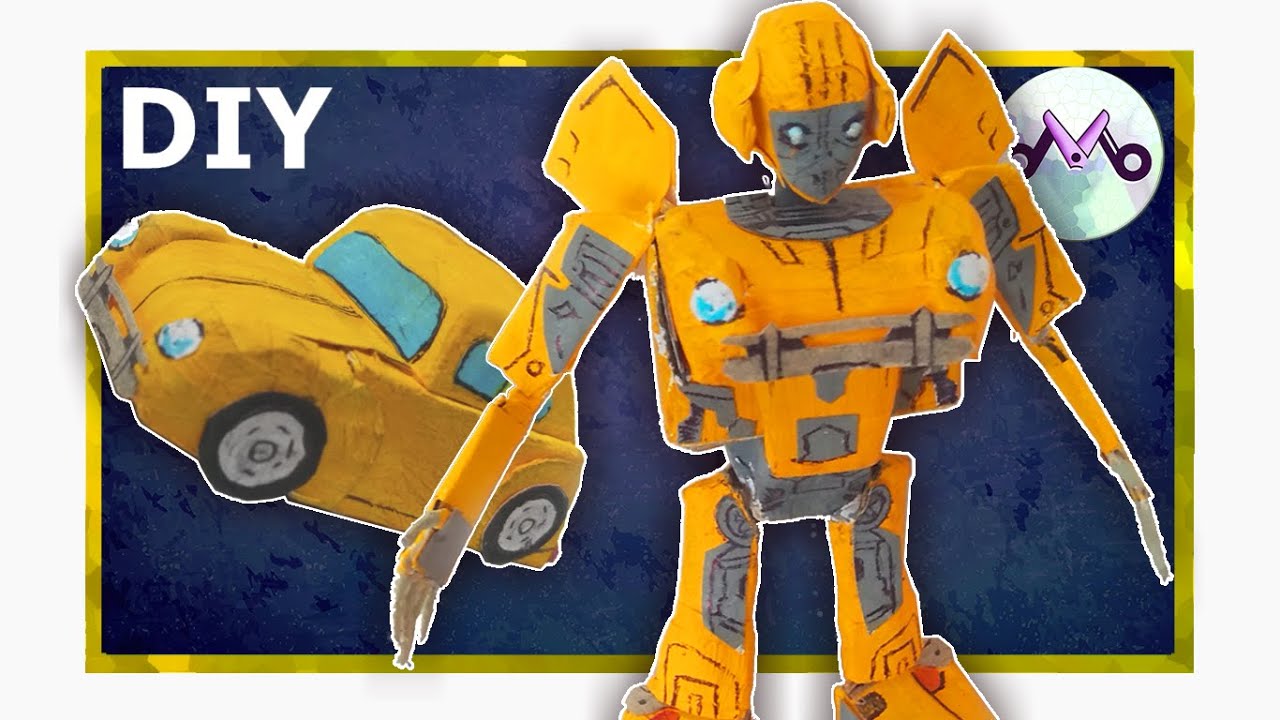 Faça um BUMBLEBEE FUSCA com uma CAIXA DE FÓSFOROS! Toy Maker (DIY) 2019